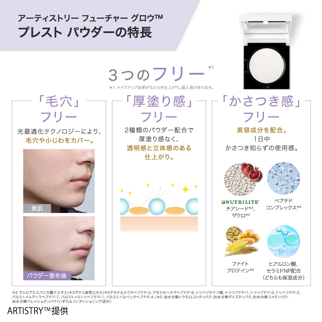 プレスト パウダー特長 | amwaylive