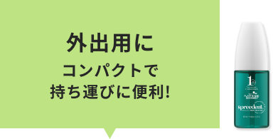 外出用に コンパクトで持ち運びに便利！