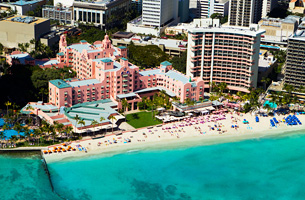 The Royal Hawaiian ロイヤル・ハワイアン・ホテル